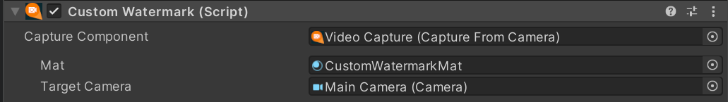Capture From Camera Component